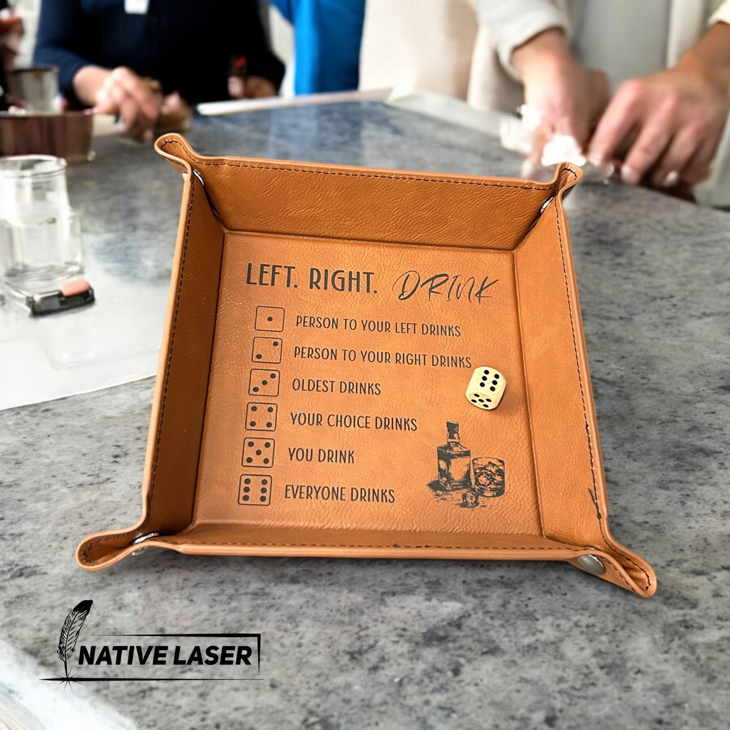 Left.Center.Drink! Ultimate Game Night Essential