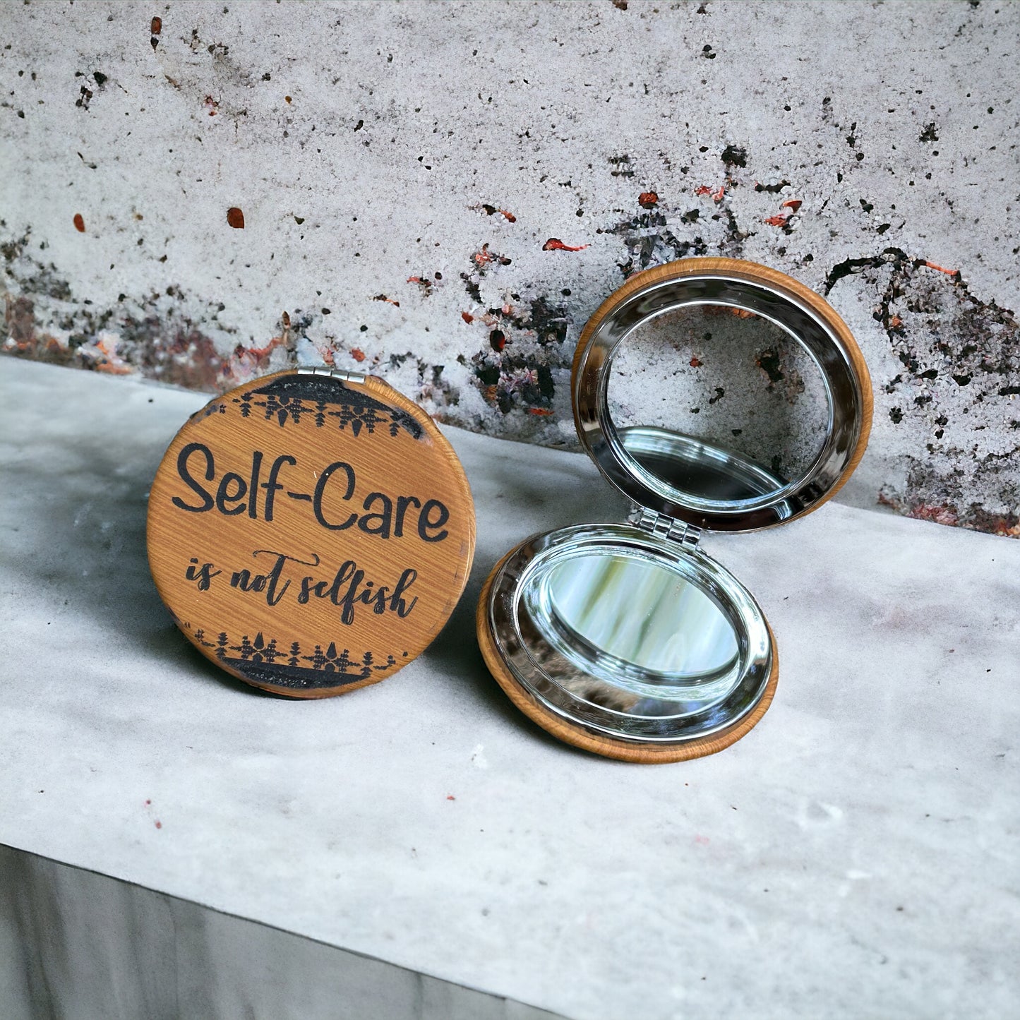Compact Mirror - Self Care