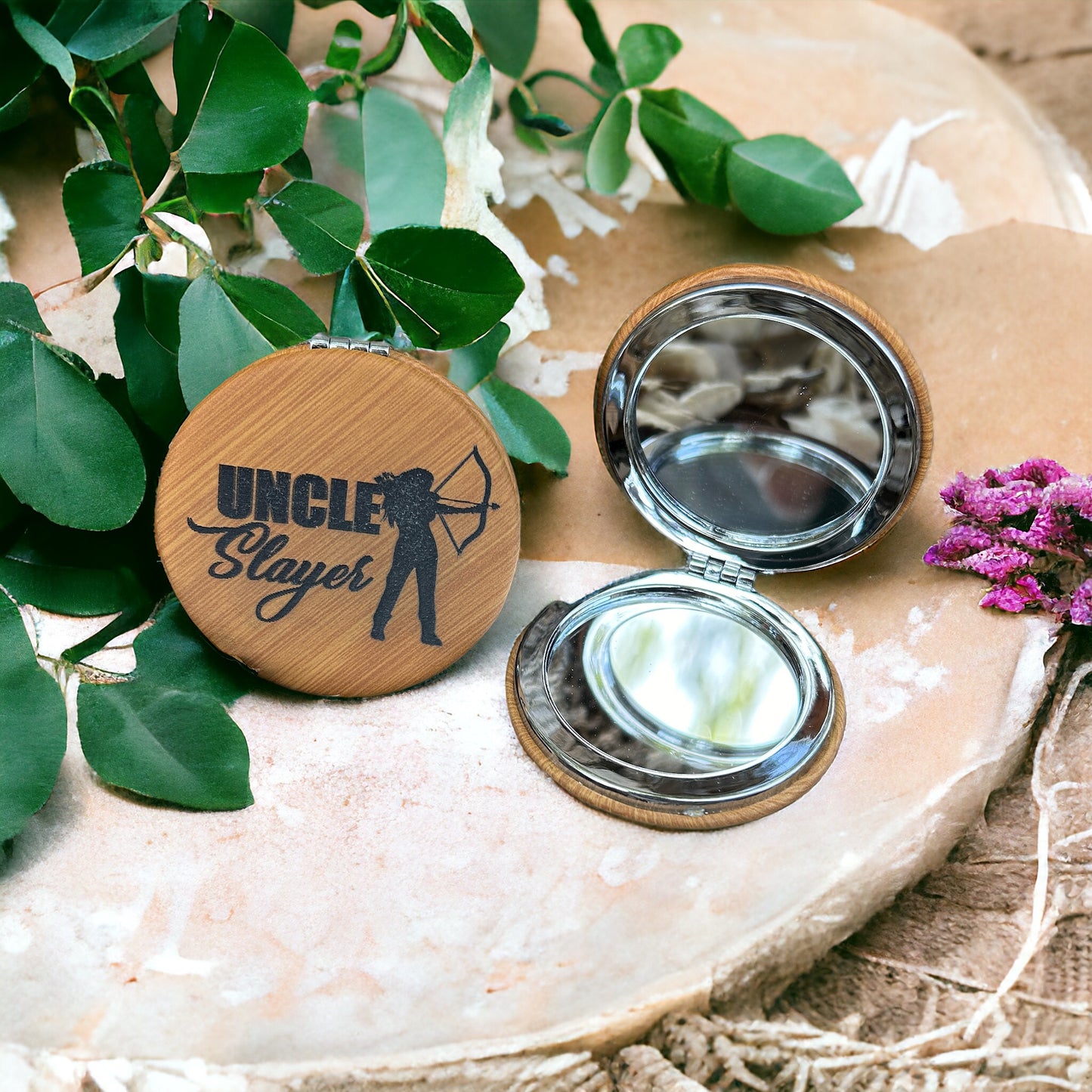 Uncle Slayer - Compact Mirror