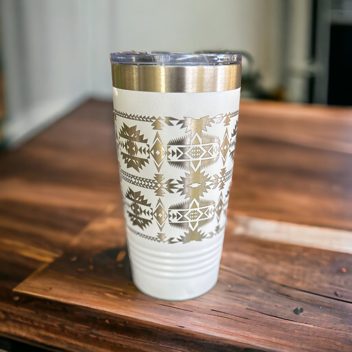 "Native Design 1" Tumbler β 20oz Stainless Steel Insulated Travel Mug