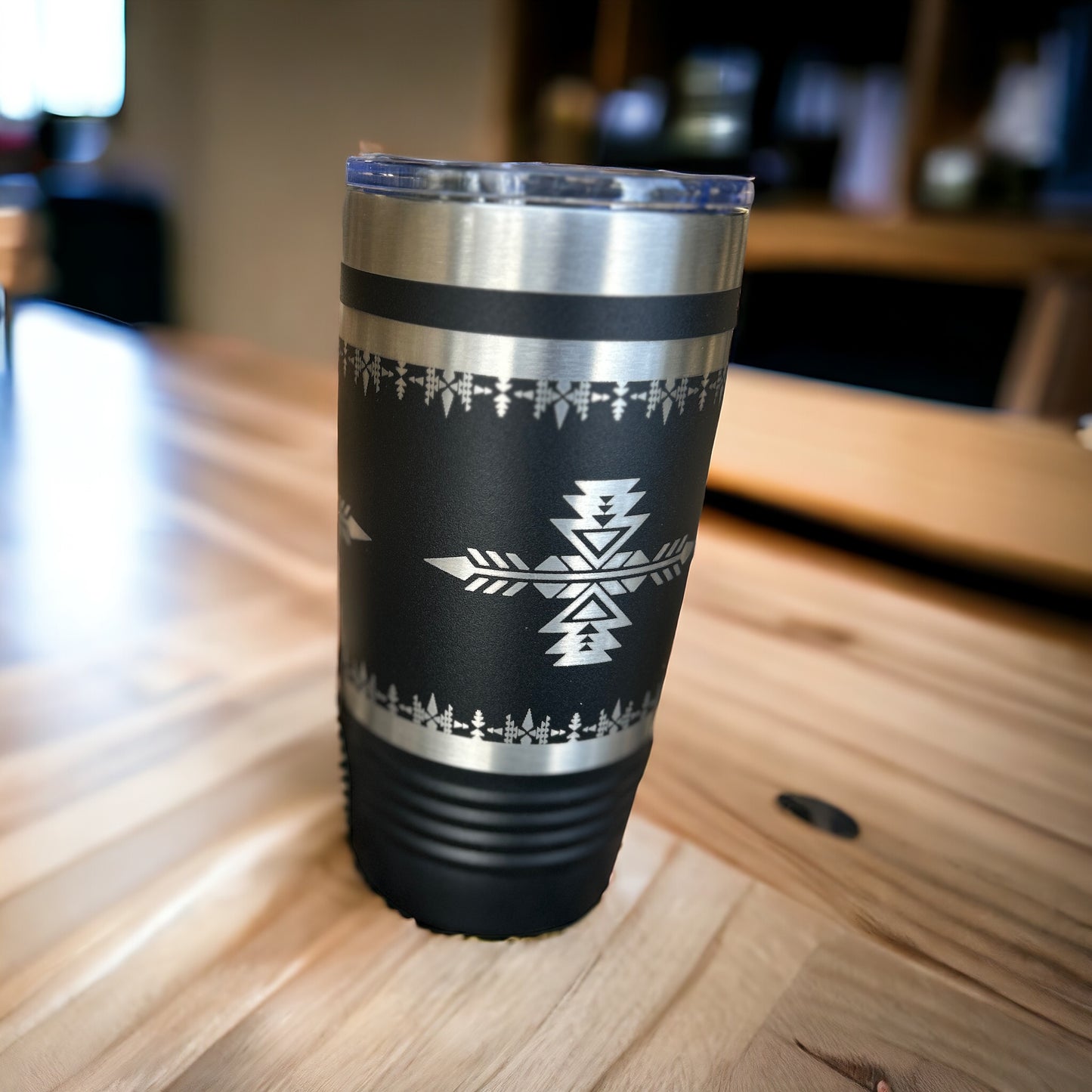 "Native Design 2" Tumbler β 20oz Stainless Steel Insulated Travel Mug