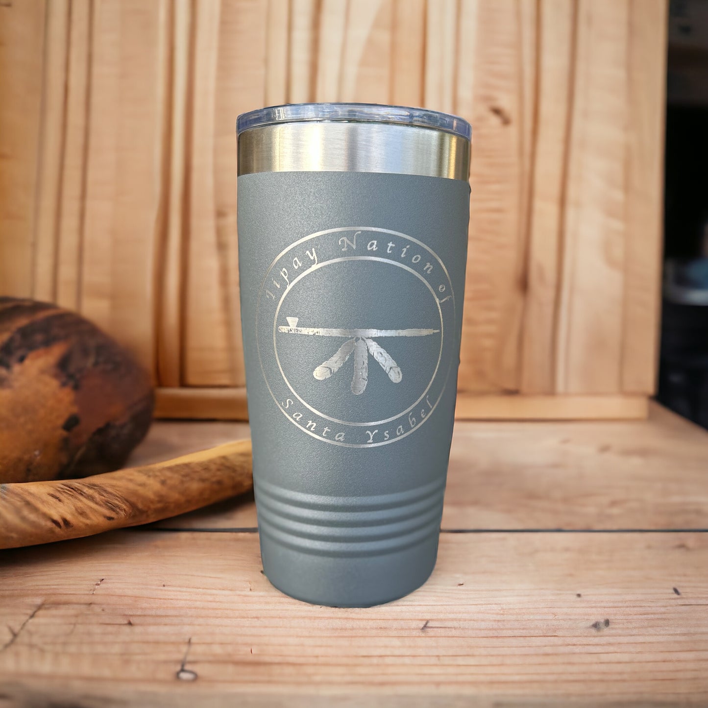 "Santa Ysabel Tribe" Tumbler β 20oz Stainless Steel Insulated Travel Mug