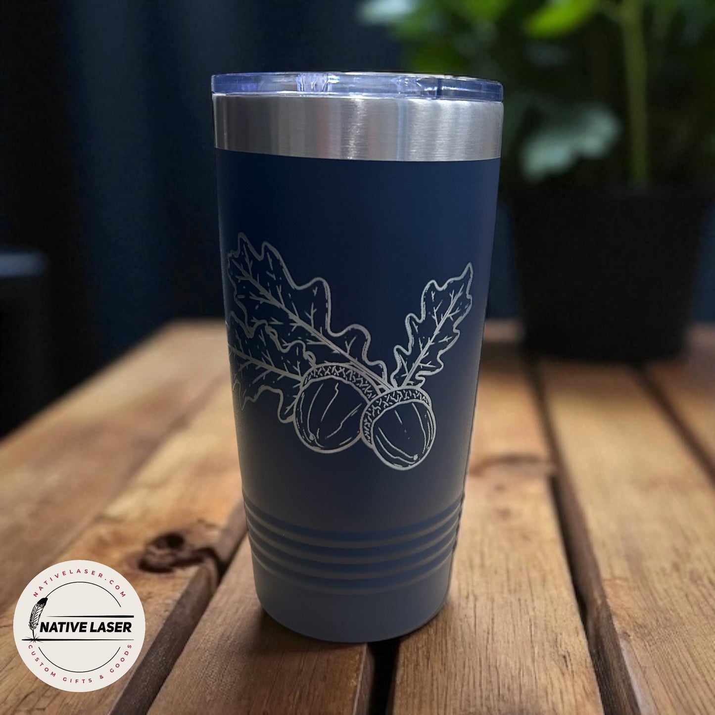 "Acorn" Tumbler – 20oz Stainless Steel Insulated Travel Mug