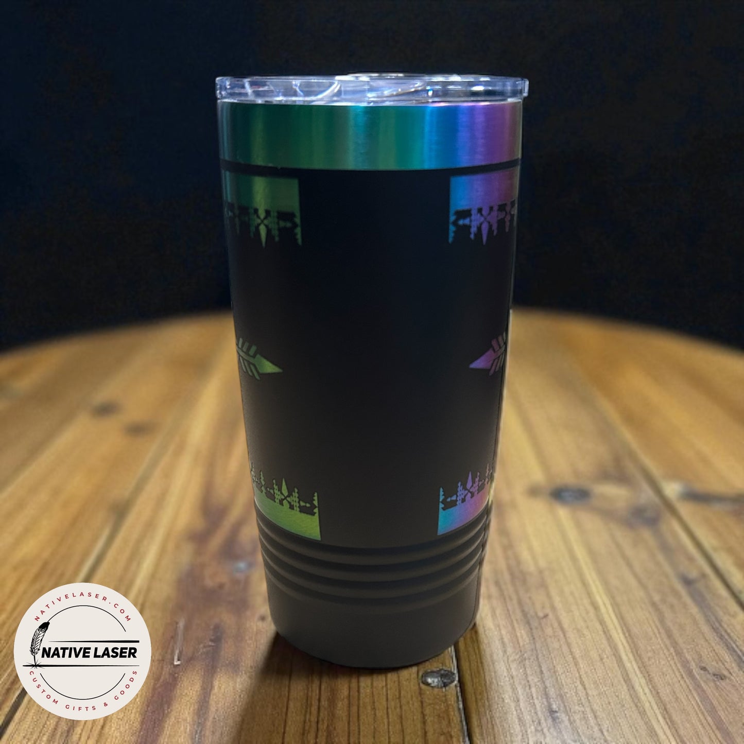 "Native Design 2" Tumbler β 20oz Stainless Steel Insulated Travel Mug