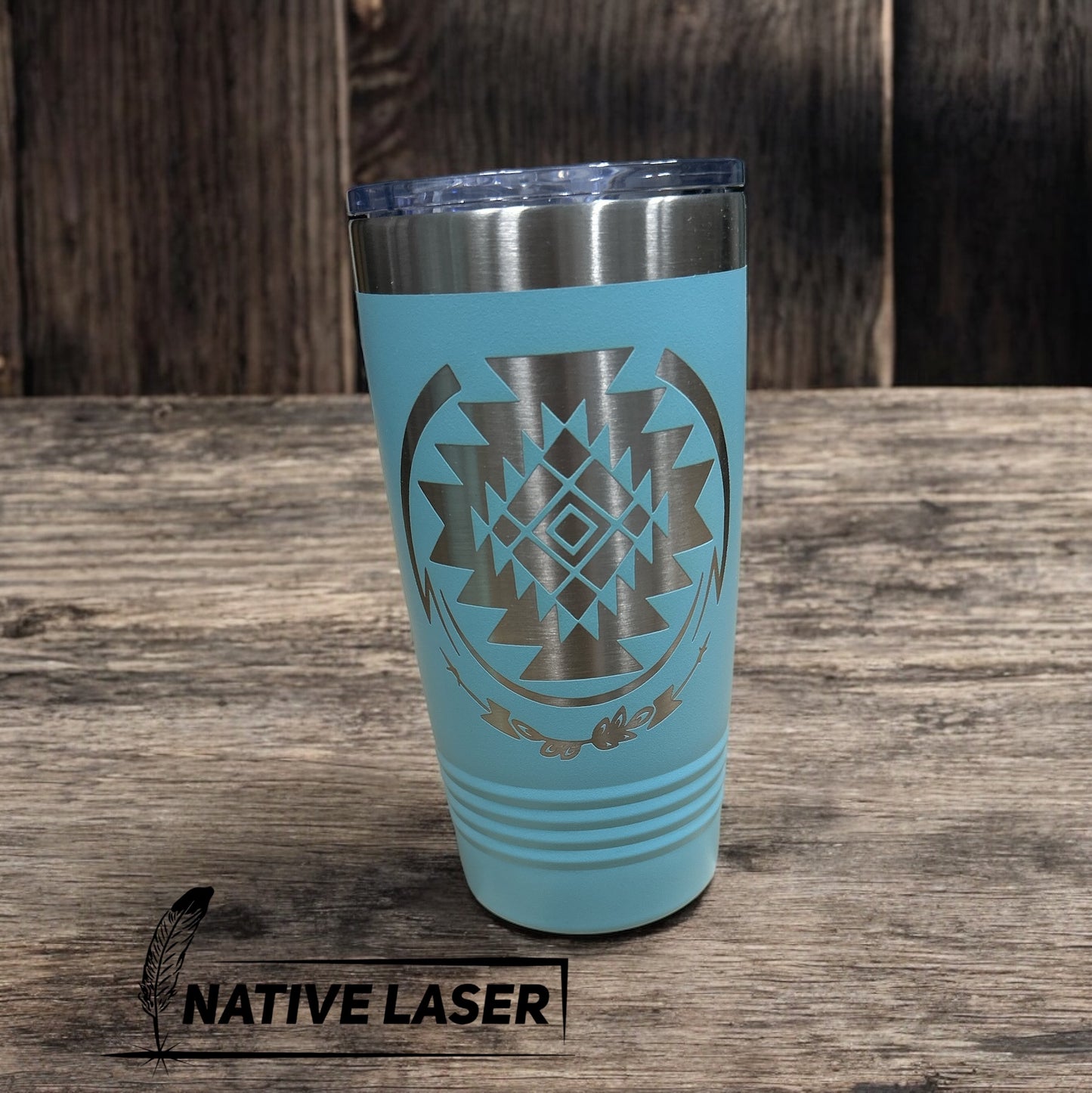 "Native Design 4" Tumbler β 20oz Stainless Steel Insulated Travel Mug