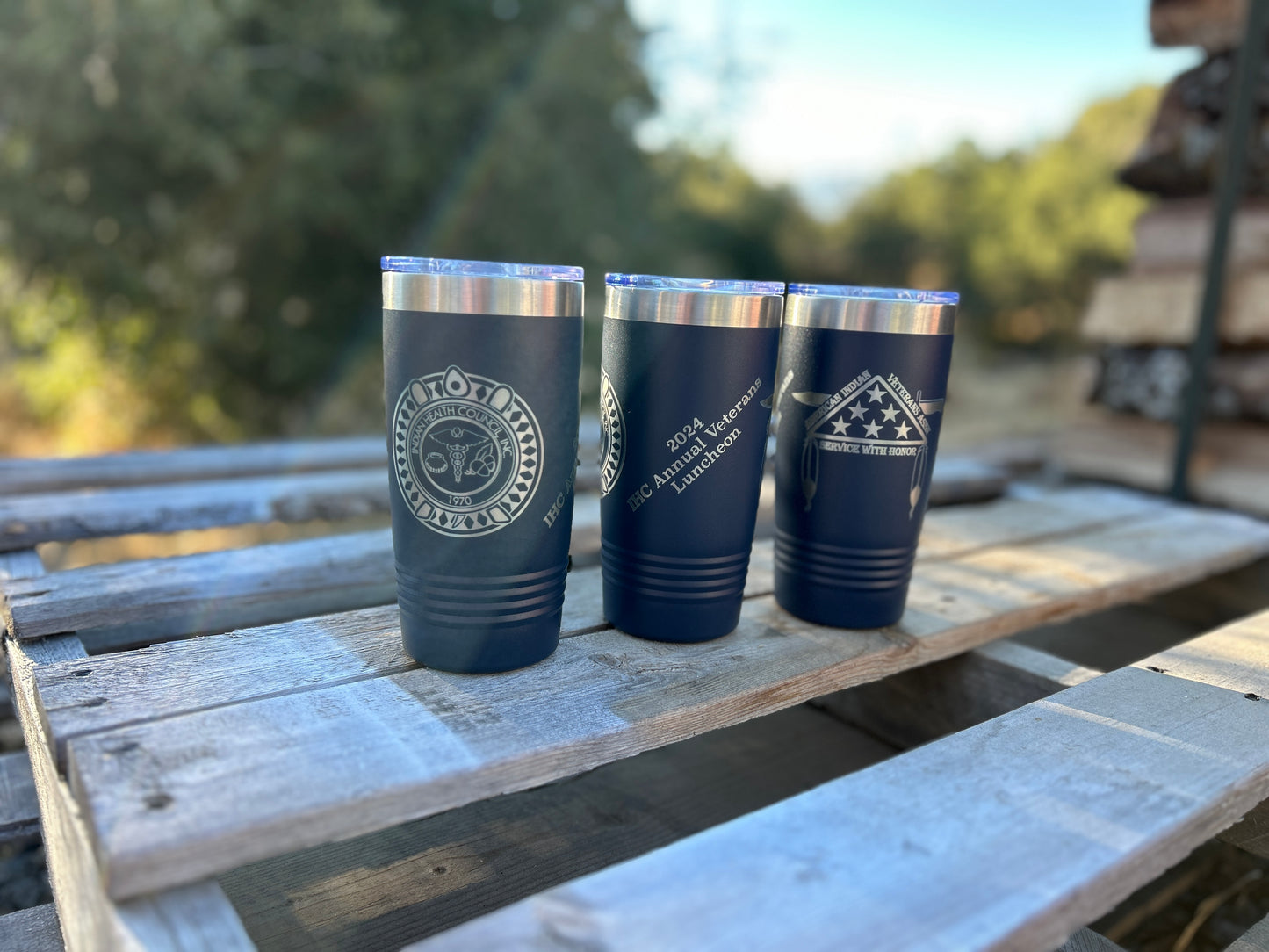 Custom 20 oz Stainless Steel Tumbler – Engraved with Your Logo or Design