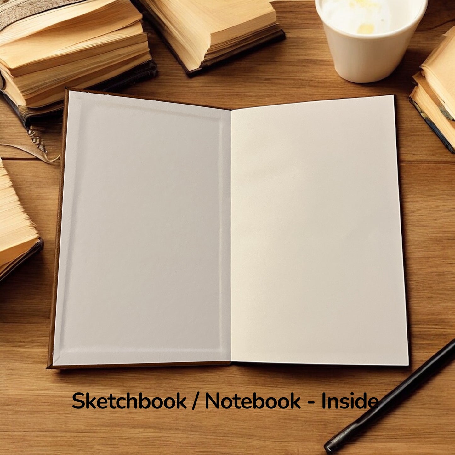 Custom Sketchbook / Notebook 5.5"x8.5"