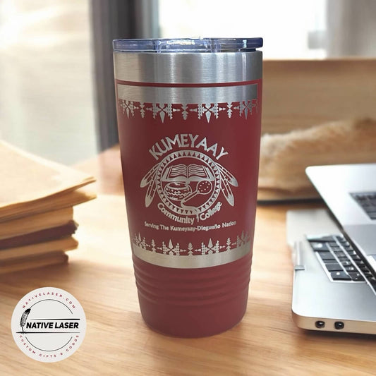 Custom 20 oz Stainless Steel Tumbler – Engraved with Your Logo or Design